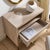 Wood Alessia Modern Light Oak Side Table For Sale - Image 7 of 12