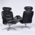 Contemporary Pair of Percival Lafer Black Leather Brazilian Modern Recliners For Sale - Image 3 of 12