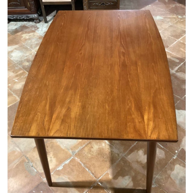 Wood Danish Teak Table by Arne Vodder, 1960s For Sale - Image 7 of 13