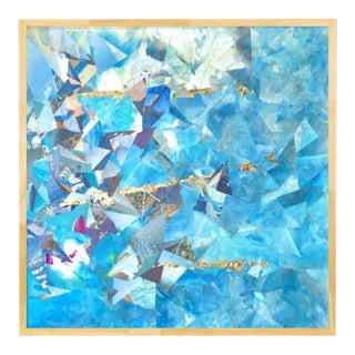 "Jazzy" Original Abstract Collage For Sale