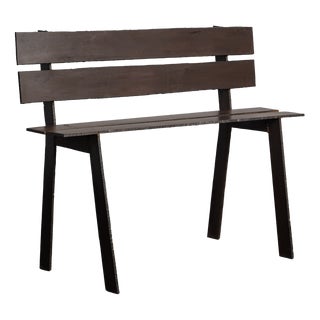 Sculptural Corten Steel Bench, Netherlands, 1990s For Sale