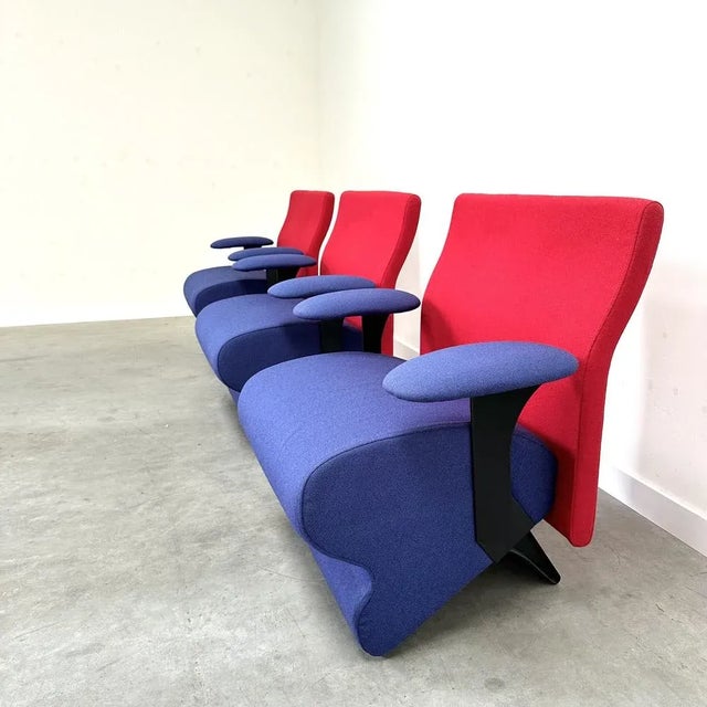 Postmodern Lounge Chairs by Gordon Russell, 1996, Set of 3 For Sale - Image 9 of 13