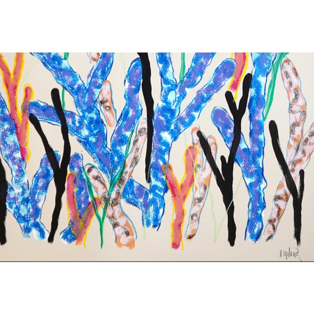 2026, Illustration Botanics, Coral Reef Duo, Modern Seascape Painting on Watercolor Paper For Sale - Image 9 of 10