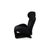 Wink Armchair in Black Fabric by Toshiyuki Kita for Cassina For Sale - Image 14 of 16