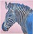 Mid-Century Modern After Andy Warhol, Grevys Zebra Pink, 1980s, Lithograph For Sale - Image 3 of 7