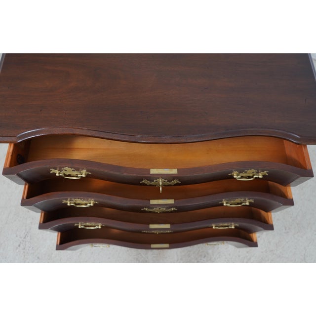 Kittinger Kittinger Cw-183 Mahogany 4 Drawer Chest For Sale - Image 4 of 12