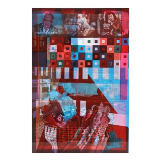 Transparant Creatures Hunting New Victims from General Dynamic F.U.N. Portfolio, Eduardo Paolozzi Lithograph For Sale