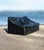 Black Black Leather Sofa by De Pas, D'Urbino and Lomazzi for Cinna, France, 1980s For Sale - Image 8 of 18