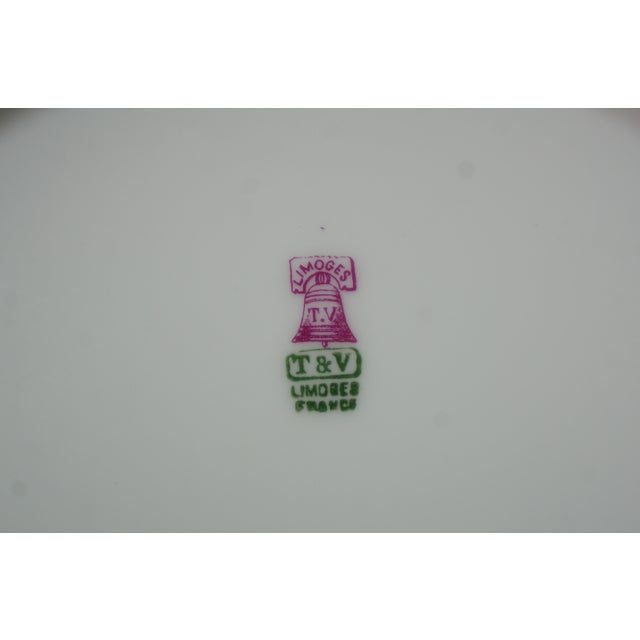 Mid 20th Century Mid 20th Century 89pc Antique French Limoges T&v Tressemaines Vogt Pink Rose Dinnerware Set For Sale - Image 5 of 17