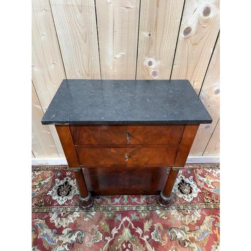 Period: 19th century Style: Consulat, Empire Condition: Excellent condition Material: Solid wood Length: 66Width:...