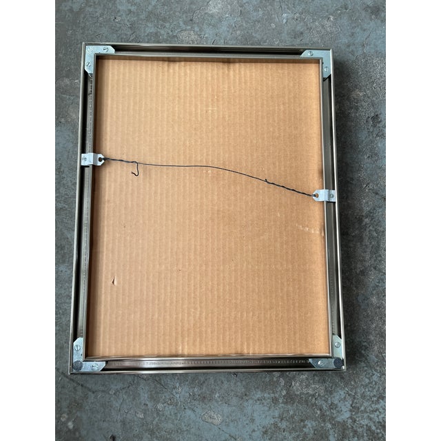 White 1980s Salvador Dali 'Purgatory Canto 6, the Divine Comedy Framed Vintage Reproduction Print For Sale - Image 8 of 8