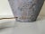 Blue 1980's Vintage Lee Reynolds Table Lamp With Shade/ Sold For Sale - Image 8 of 11