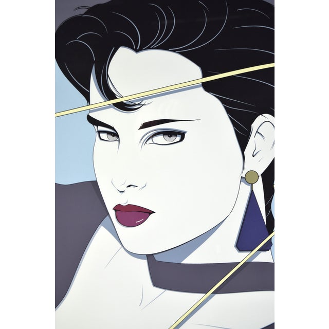 1980s Patrick Nagel 11" Serigraph Print