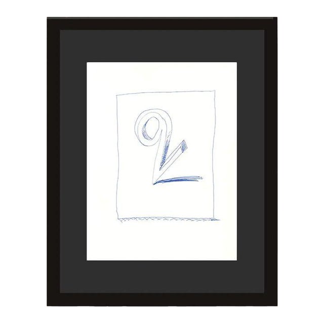 1991 'Q' From 'Hockney's Alphabet' by David Hockney For Sale
