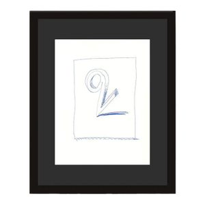 1991 'Q' From 'Hockney's Alphabet' by David Hockney