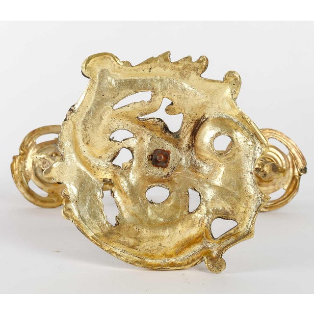 Napoleon III 19th Century Bronze Candlesticks, Set of 2 For Sale - Image 3 of 9