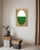 Contemporary Rebecca Koury "Tapestry of the Land" Forest Green Gold Contemporary Abstract Painting, Acrylic and Mixed Media on Canvas, Carmel California Art For Sale - Image 3 of 4