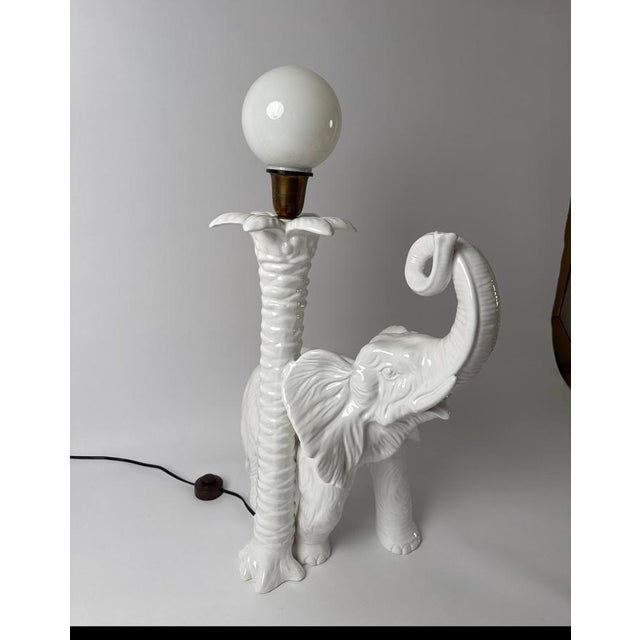 The White Elephant Table or Floor Lamp, Italy, 1970s For Sale - Image 12 of 18