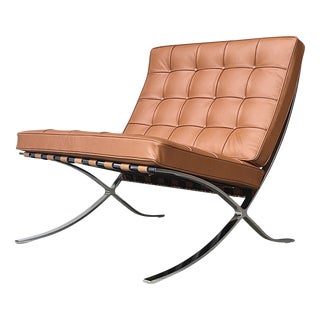 Barcelona MR90 Lounge Chair by Mies Van Der Rohe for Knoll, 2000s For Sale