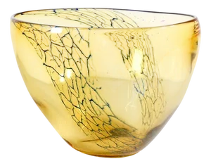 Large Murano Blown Glass Vase from Seguso