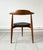 Set of 8 oak and leather chairs, Heart models, by Hans J. Wegner for Fritz Hansen, Denmark circa 1952. I have official...