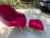 Beautiful color, original Eero Saarinen Womb Chair and Ottoman set. Great condition. Dimensions for the ottoman/footstool:...