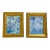 Pair of Contemporary Abstract Original Art Paintings For Sale