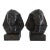 C.1930's-40's French Parisian Theater Grand Tour Display Icon's of Egyptian Pharaoh's "Rameses Ii," Pair For Sale