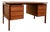 Mid-Century Modern Danish Freestanding Desk in Teak from GV Møbler, 1960s For Sale
