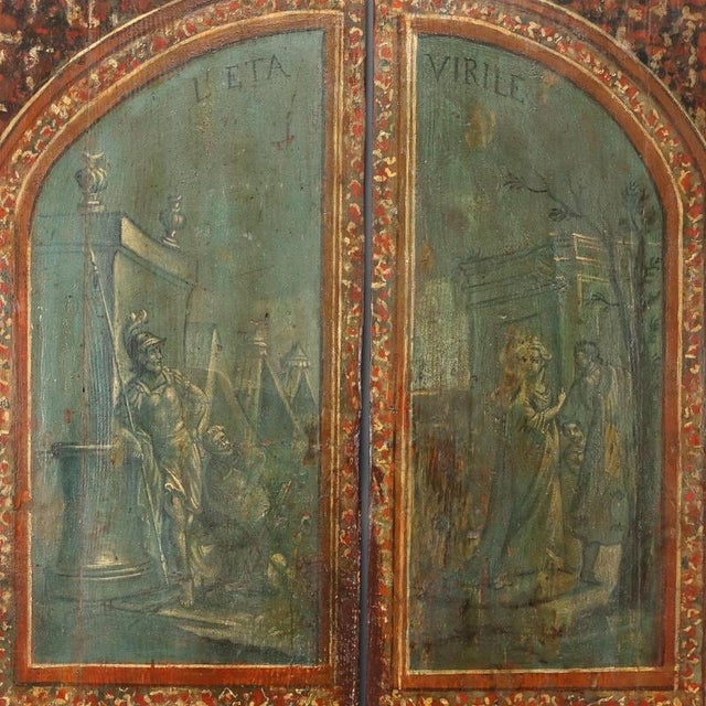 Painted Fir Panels, Set of 2 For Sale - Image 3 of 12