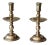Antique 17th Century Flemish Brass Candlesticks - a Pair For Sale
