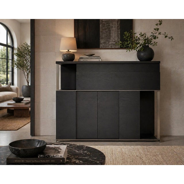 Architectural and exceptionally refined, the Creso High Sideboard, originally introduced in 2006, was designed by Antonio...