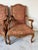 Pair of Vintage French Provincial Louis XV–Style Armchairs by Hickory, Nc/ Sold For Sale - Image 9 of 12