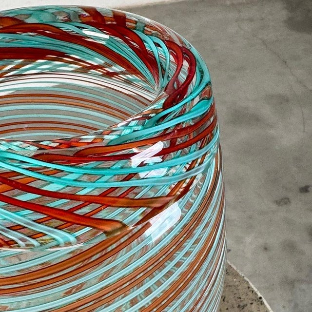 Glass Vase by Aureliano Toso, 1939 For Sale - Image 7 of 18