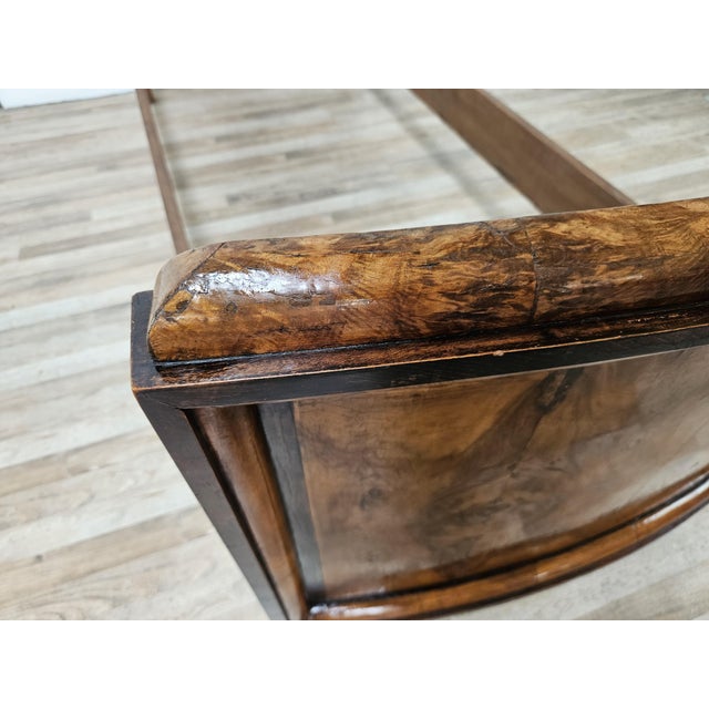 Art Deco Tuscan Single Bed in Briar, 1940 For Sale - Image 10 of 15