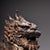 Pair of Antique Gilt Bronze Guardian Lion Figurines, 6900g Total, Ming Mark For Sale - Image 9 of 10