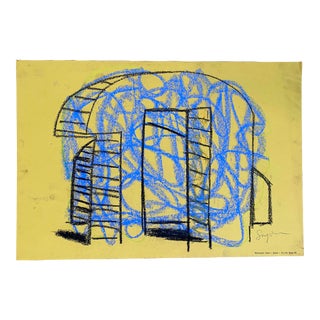 1980s Richard Snyder Abstraction For Sale