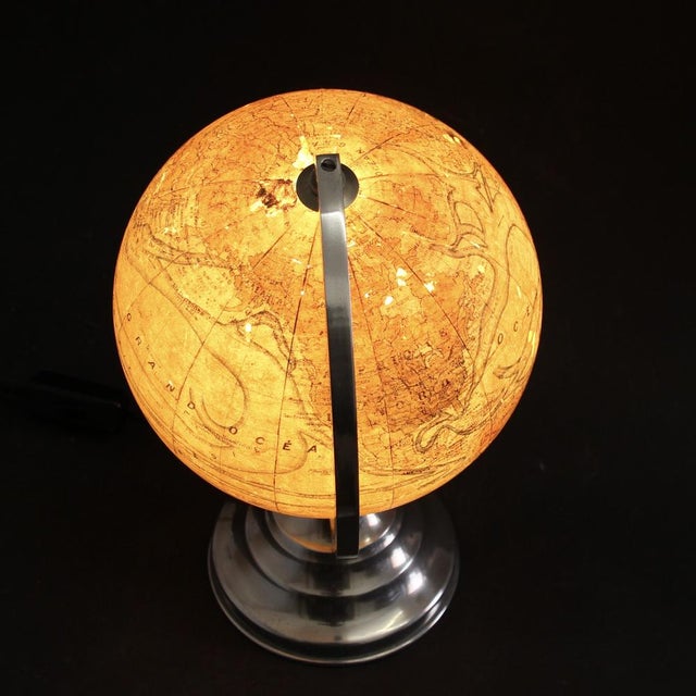 French Illuminated Globe, 1940s For Sale - Image 12 of 14
