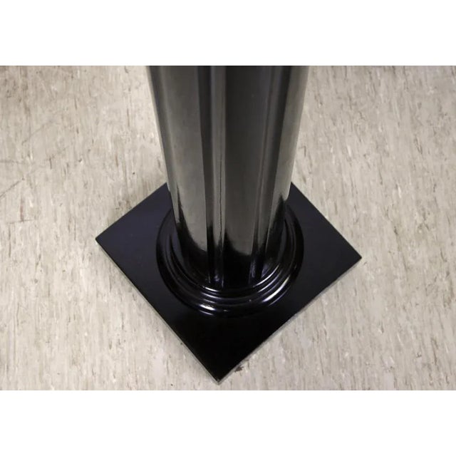 Art Nouveau Pedestal in Ebonized Beechwood, Austria, 1900s For Sale - Image 10 of 13