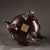 Solid Copper Gilt Gold & Silver High-Relief Incense Burner Censer With Laughing Buddha & Dragons For Sale - Image 10 of 10