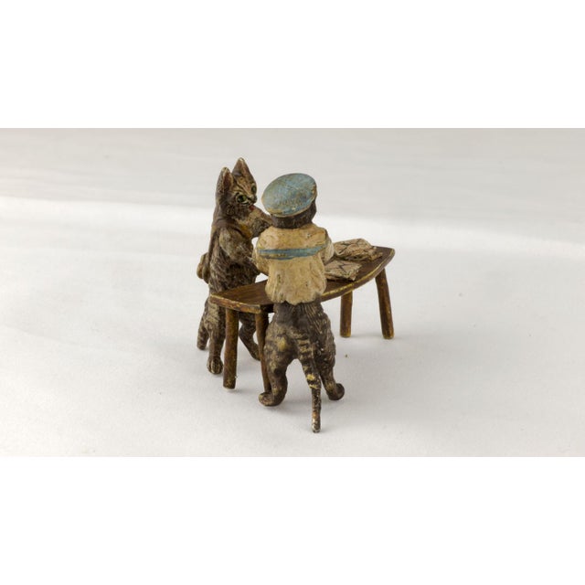 Bergman Foundry, Figure, 19th-Century, Bronze For Sale - Image 9 of 11