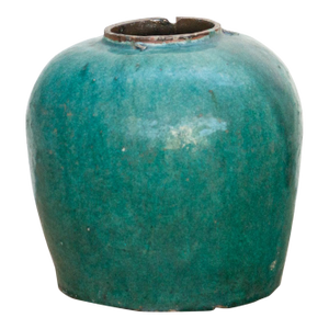 Rainforest Glazed Asian Pot