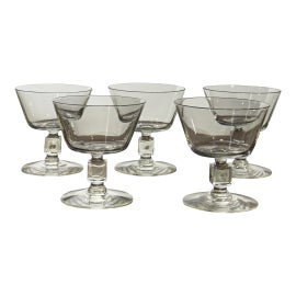 Example of Cambridge Glass Company Champagne Coupes