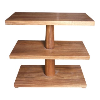NOIR Fatima Side Table in Dark Walnut For Sale