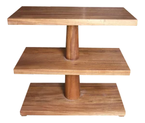 NOIR Fatima Side Table in Dark Walnut