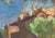 Realism Vintage Urban Oil Painting: Ukrainian Cityscape, 1960s Art 15-22 For Sale - Image 3 of 6