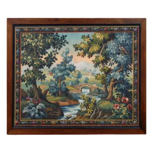 French Aubusson Tapestry Cartoon