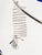 1990s Glass and Chrome Pated Metal Melissa Pendant Light by Toni Cordero for Artemide, 1990s For Sale - Image 5 of 18