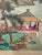 c.1950 Chinese Republic Silk Painting Mountain River Landscape W Figures, Seal Signed For Sale In Philadelphia - Image 6 of 12