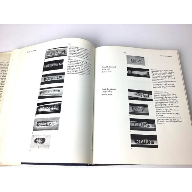 American 1980s Marks of American Silversmiths in the Ineson-Bissell Collection Belden, Louise Conway Book For Sale - Image 3 of 9